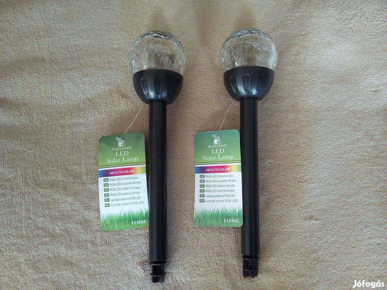 Garden of Eden napelemes kerti lámpa, leszúrható szolár