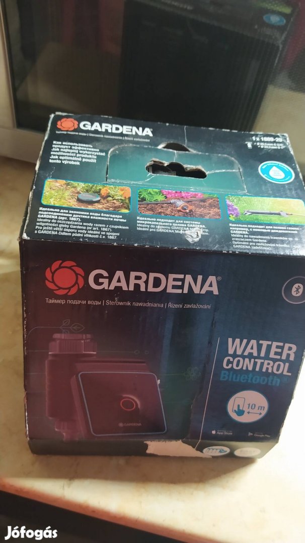 Gardena Bluetooth öntözésvezérlő