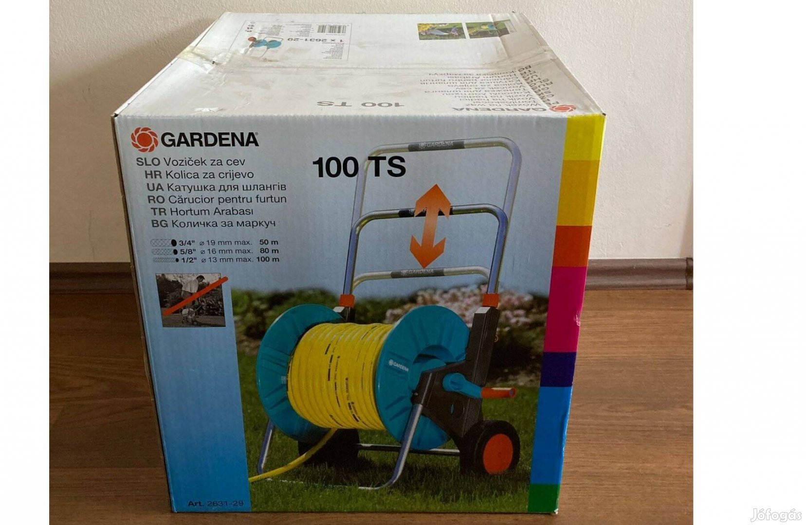 Gardena Classic tömlőskocsi 100 TS