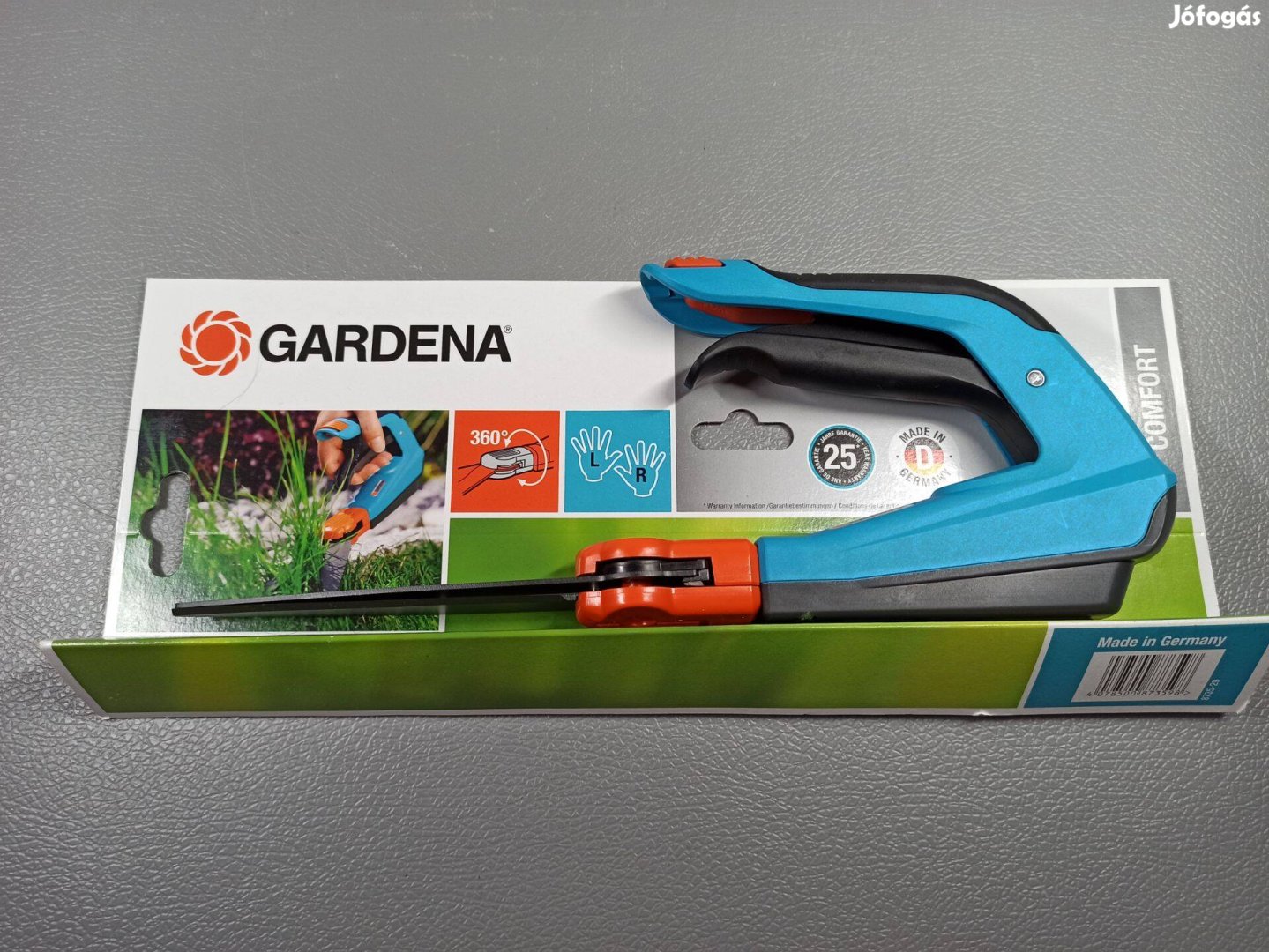 Gardena Comfort kézi forgatható fűnyíró olló Új ( 8735-29)