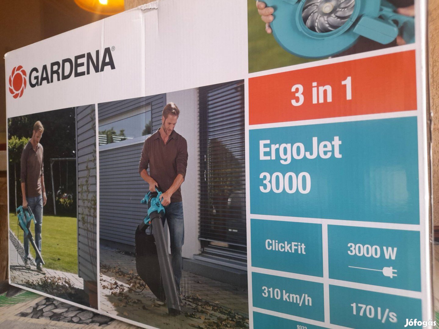 Gardena Ego Jet lombszívó Újszerű egyszer lett kiprobálva