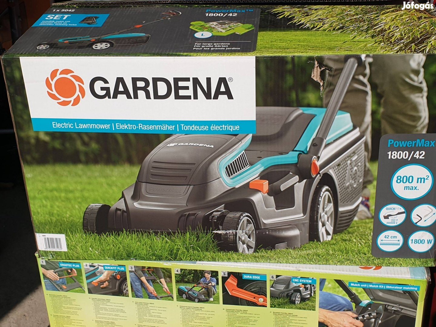 Gardena Powermax 1800/42 - Elektromos fűnyíró