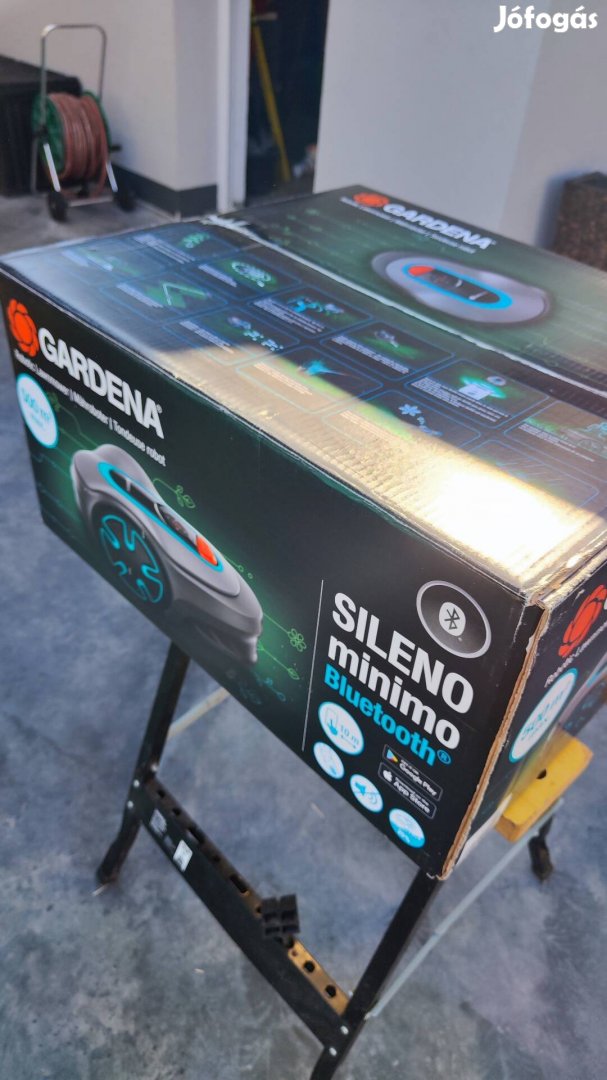 Gardena Sileno Minimo 500 robotfűnyíró új, 3év garancia