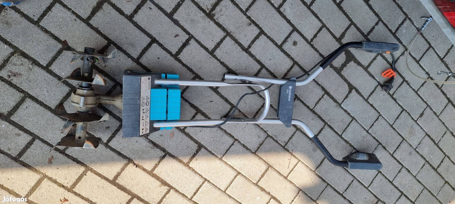 Gardena Typ 600 rotációs kapa elektromos rotakapa alkatrésznek hibás