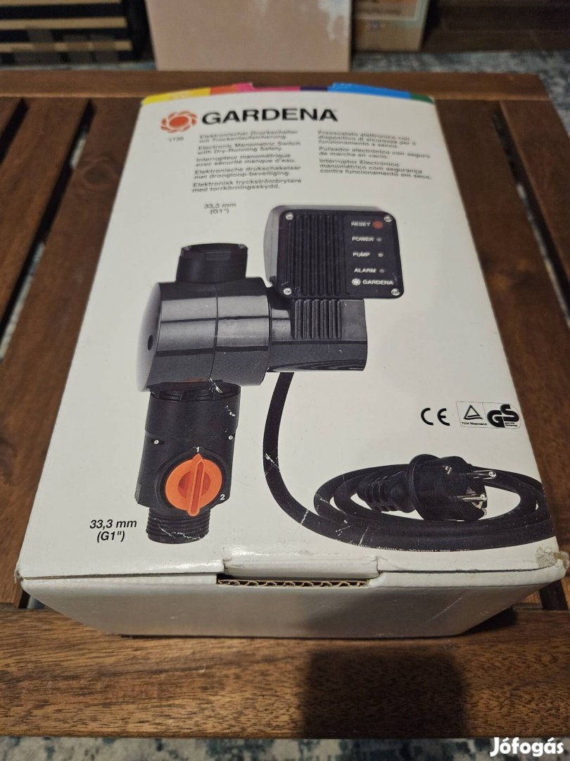 Gardena hidrokapcsoló nyomáskapcsoló