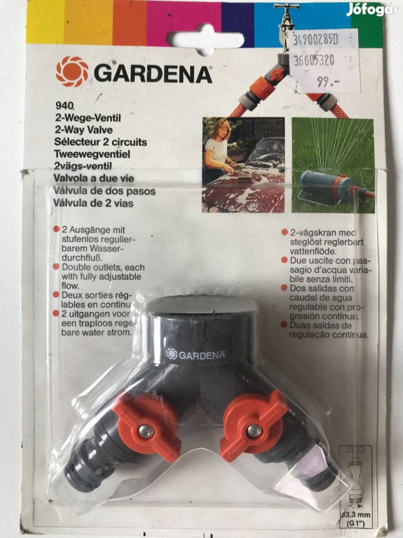 Gardena kerti elosztó