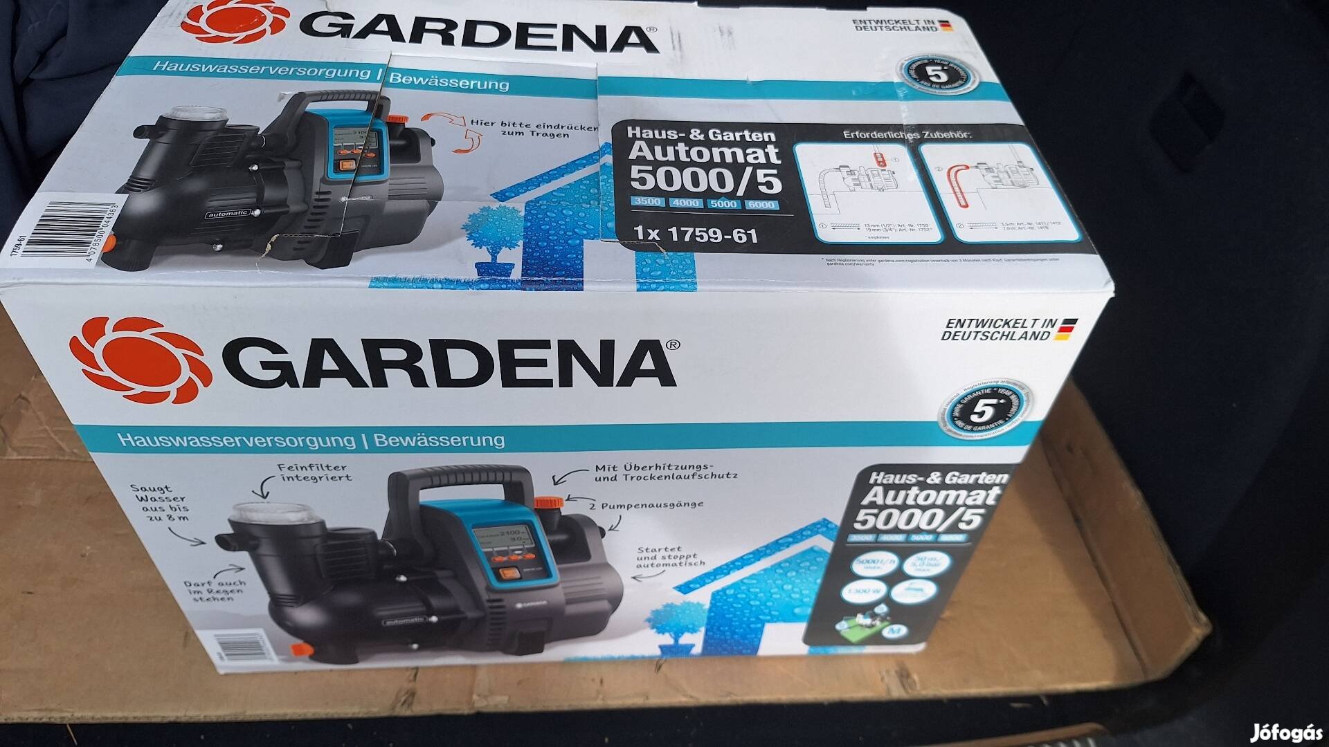 Gardena szivattyú