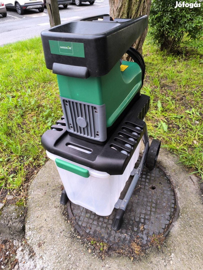 Gardenline Einhell 2800W ágdaráló ágapritó ág aprító csendes daráló!