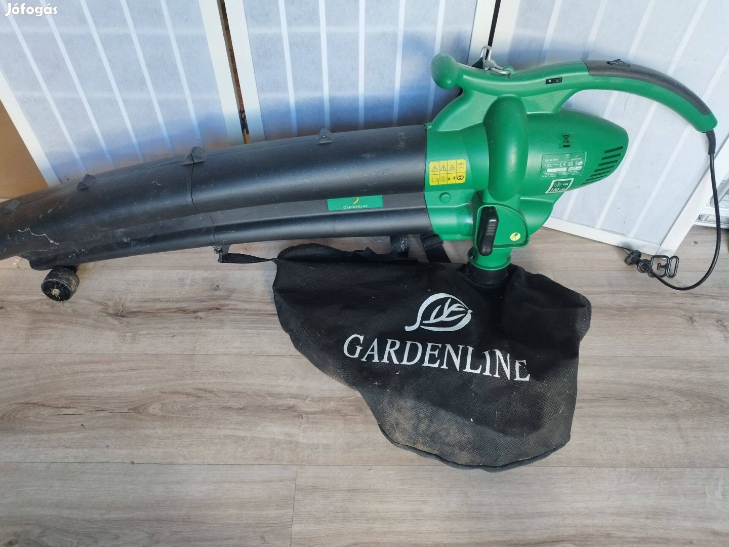 Gardenline elektromos lombszívó, lombfújó