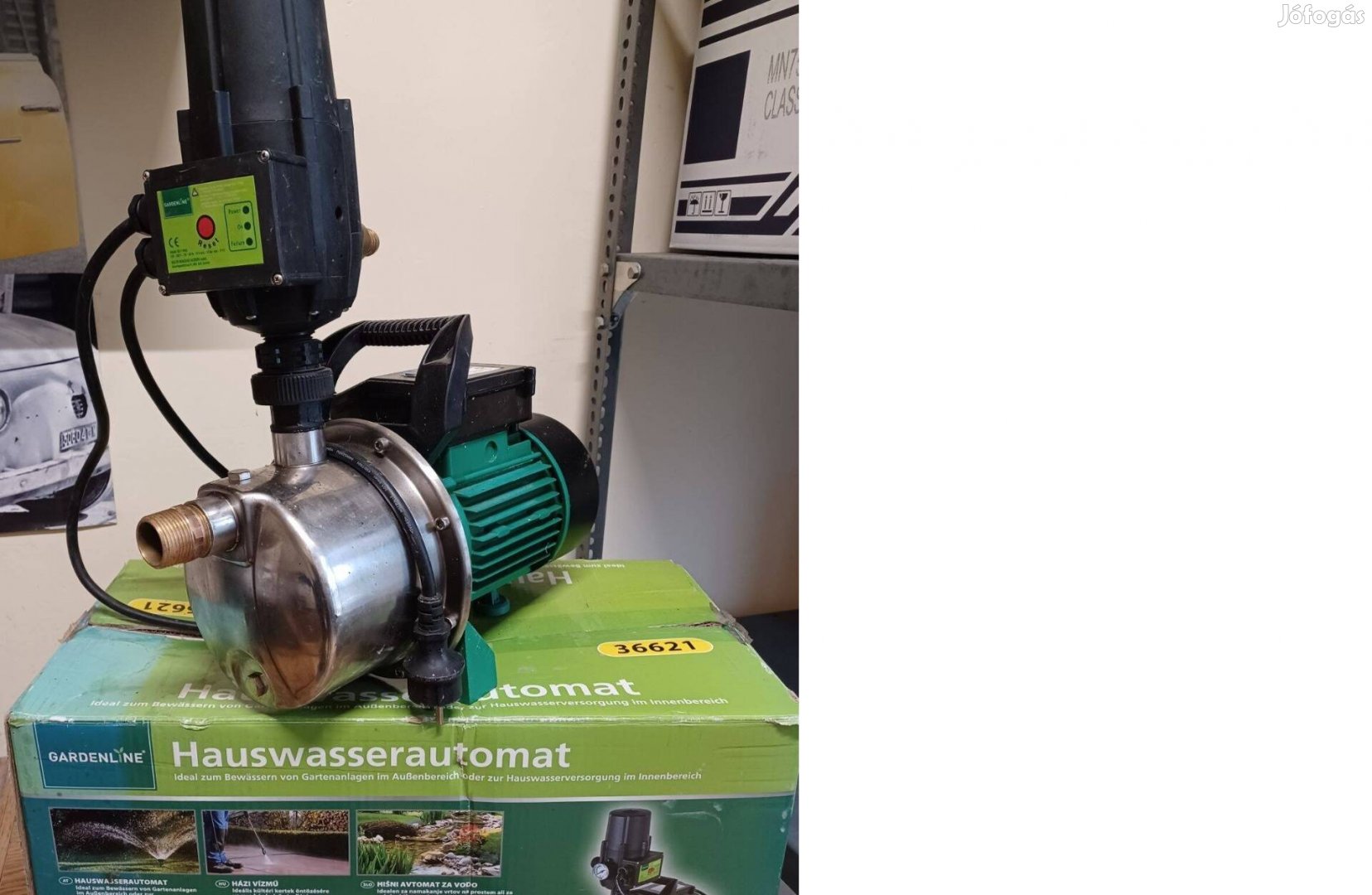 Gardenline inox házi vízmű hidrofor szivattyú eladó