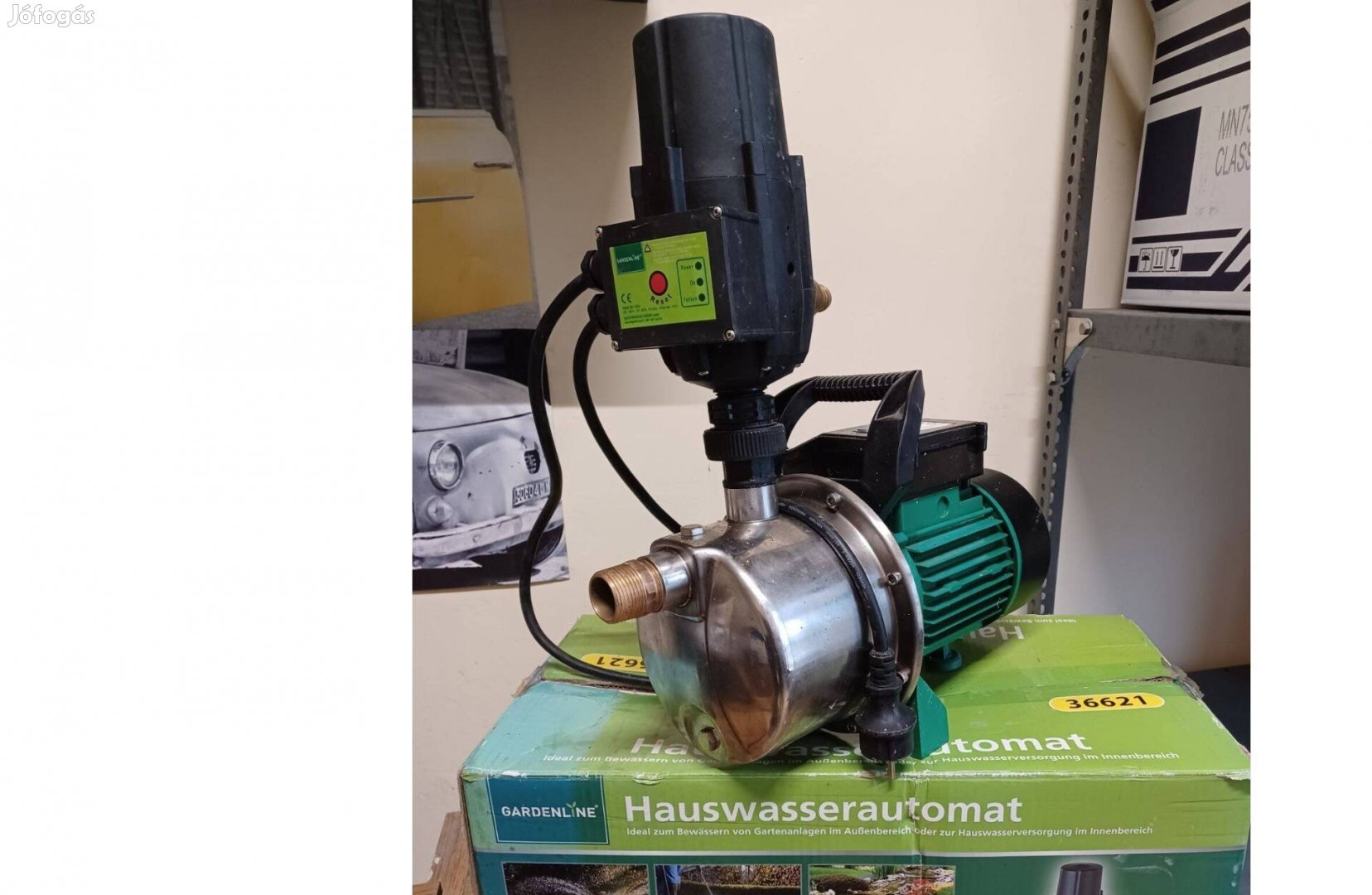 Gardenline inox házi vízmű hidrofor szivattyú eladó