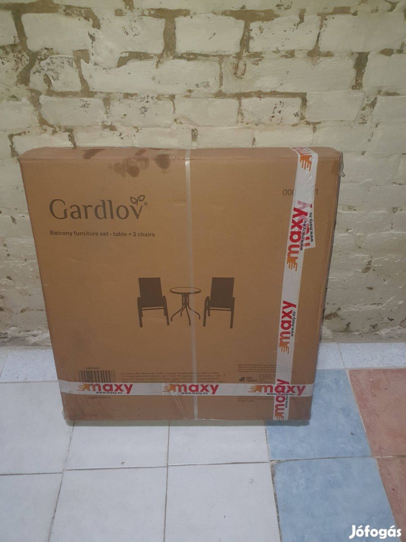 Gardlov Balkon bútor garnitúra - asztal + 2 szék