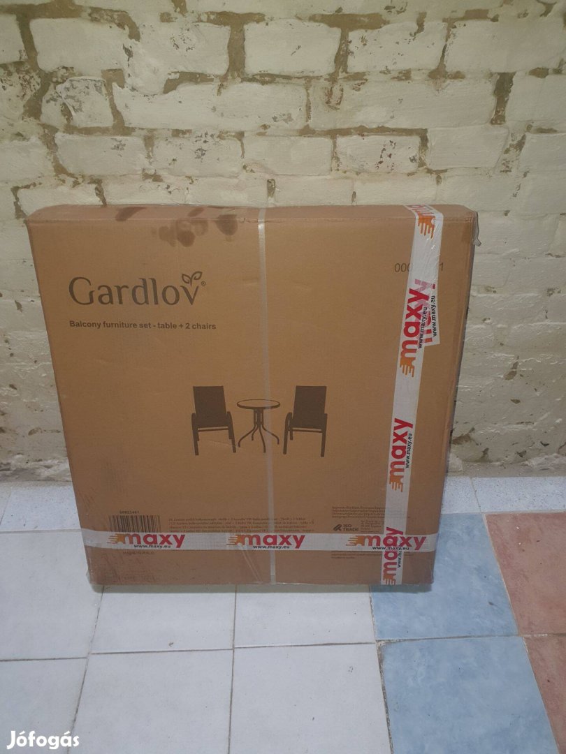 Gardlov Balkon bútor garnitúra - asztal + 2 szék