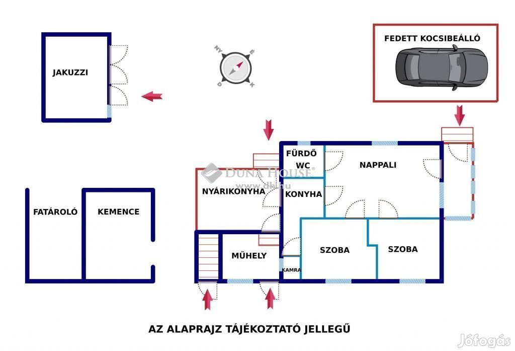 Gárdonyi 47 nm-es ház eladó