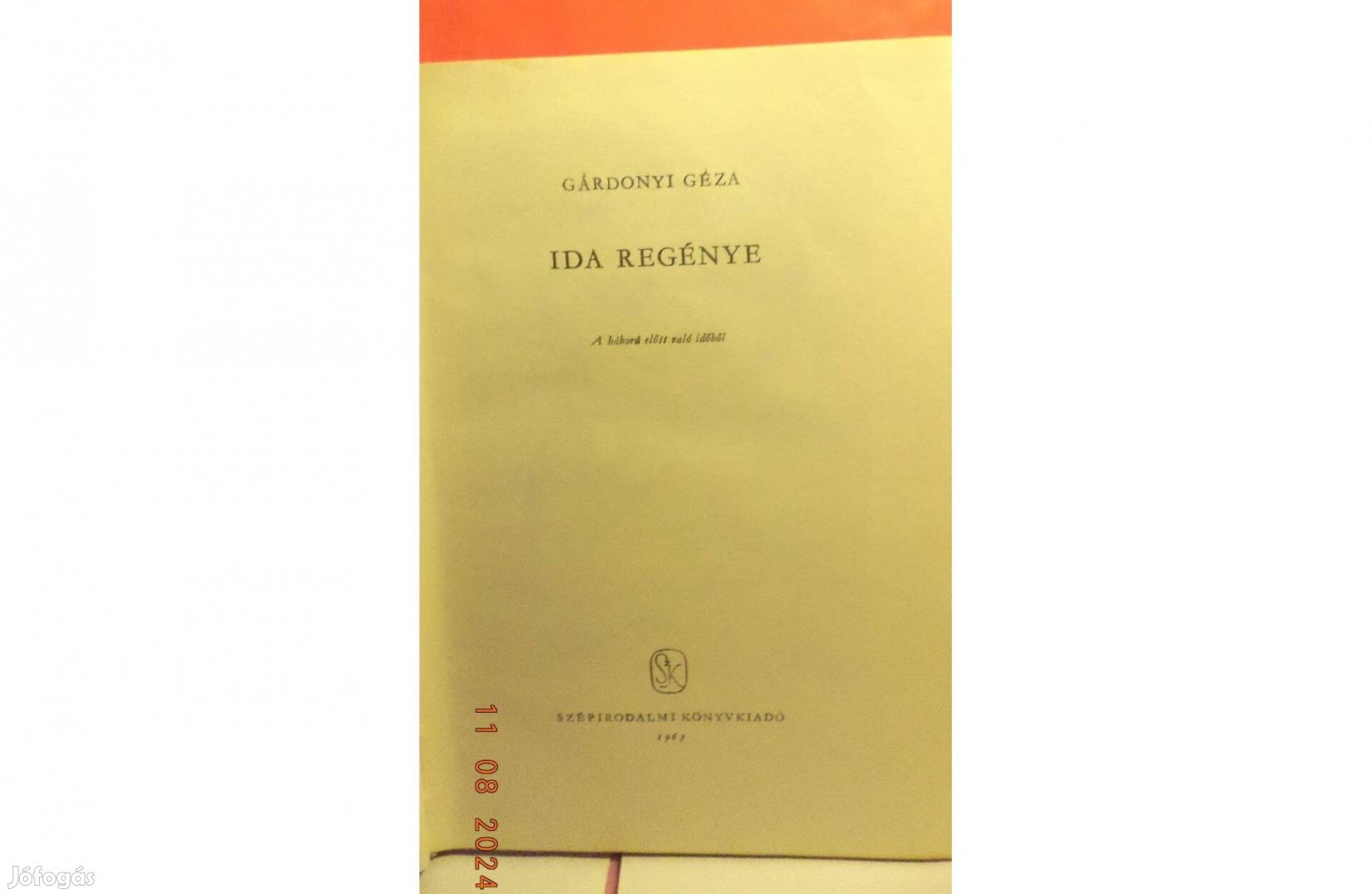 Gárdonyi Géza: Ida regénye
