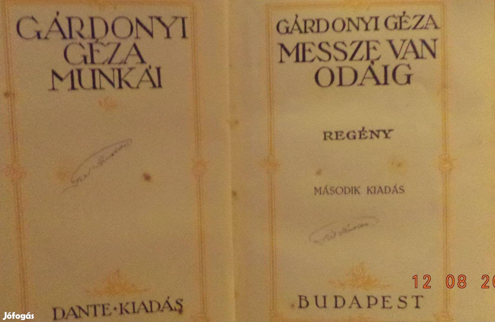 Gárdonyi Géza: Messze van odáig - számozott