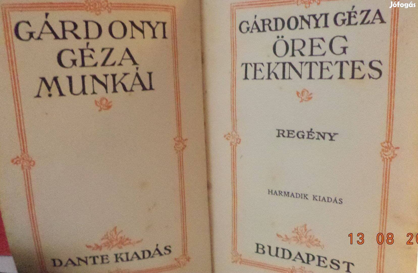 Gárdonyi Géza: Öreg tekintetes