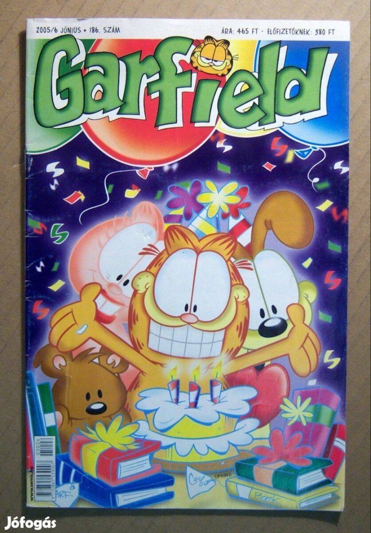 Garfield 2005/6 (186.szám) poszterrel