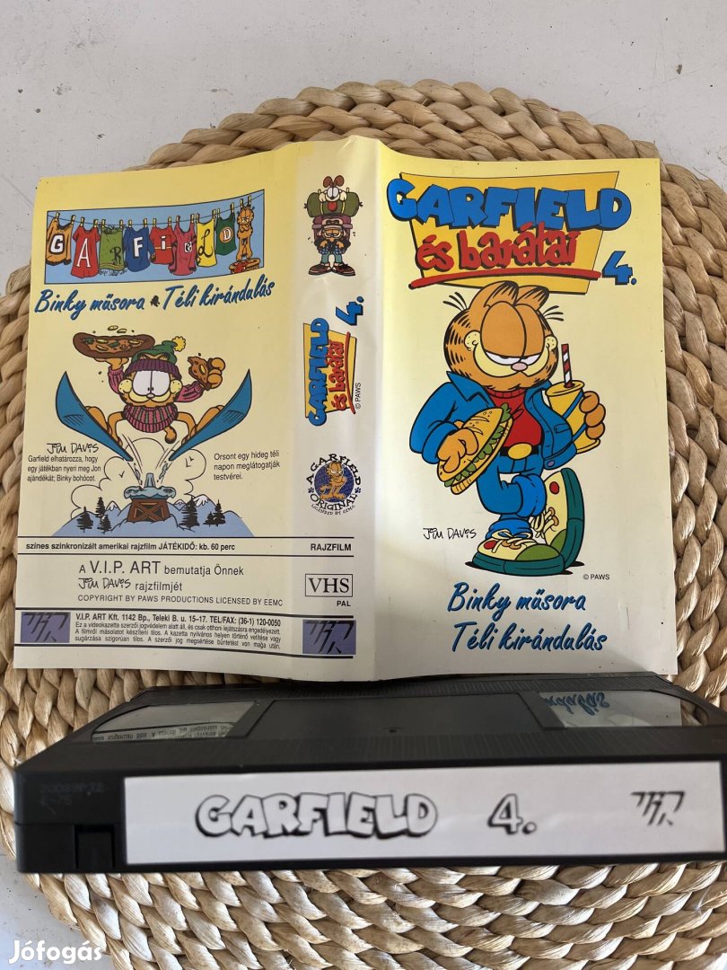 Garfield 4 vhs