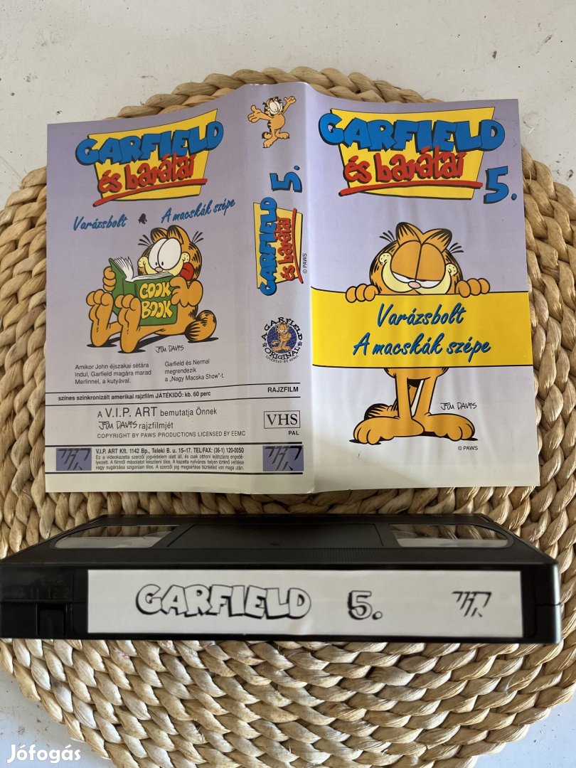 Garfield 5 vhs. 