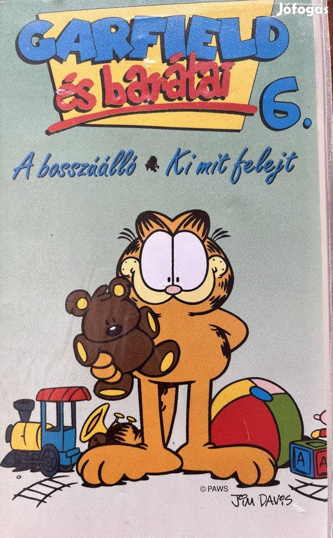 Garfield 6. Vhs eladó.
