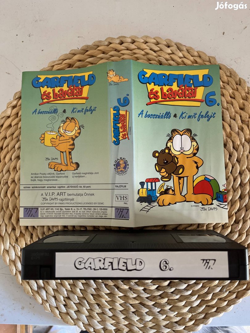 Garfield 6 vhs