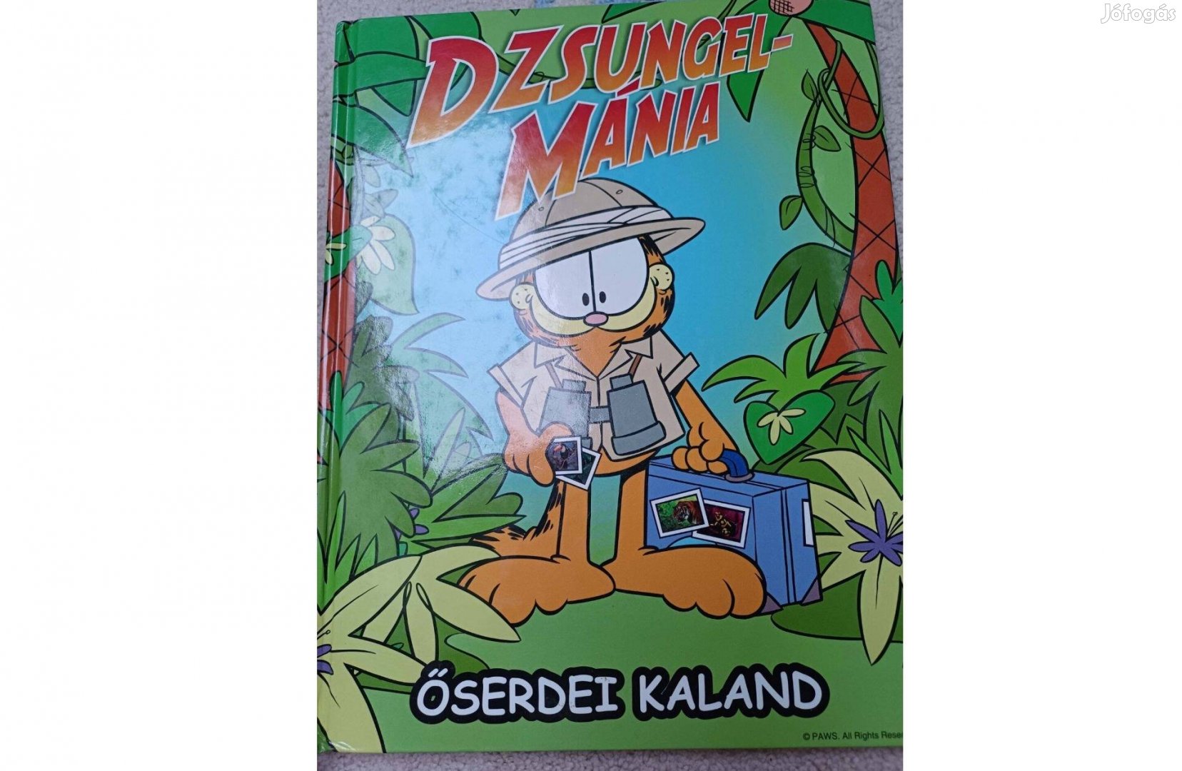 Garfield Dzsungelmánia dzsungel mánia Spar matricás album