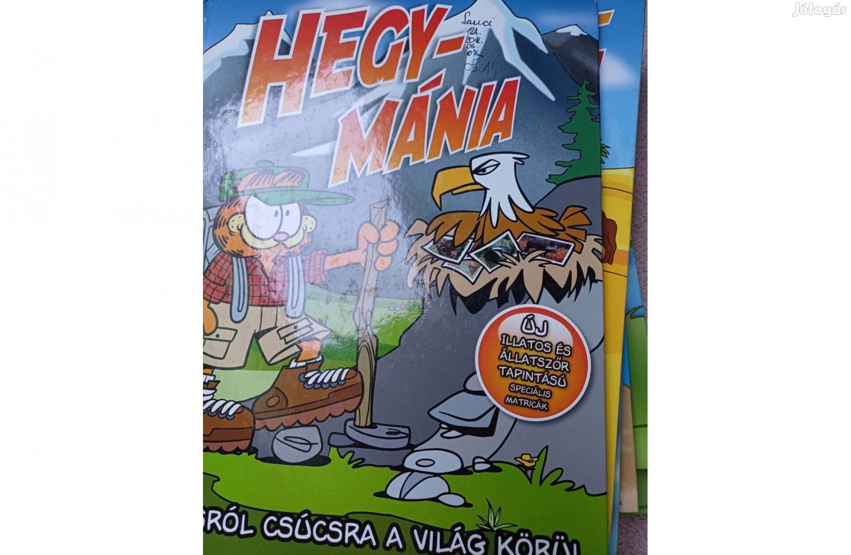 Garfield Hegymánia hegy mánia Spar matricás album