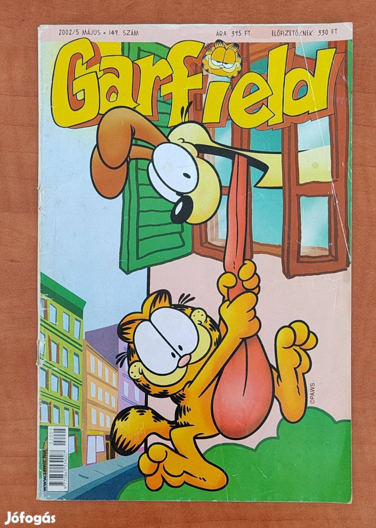 Garfield Képregény 2002/5 149. szám