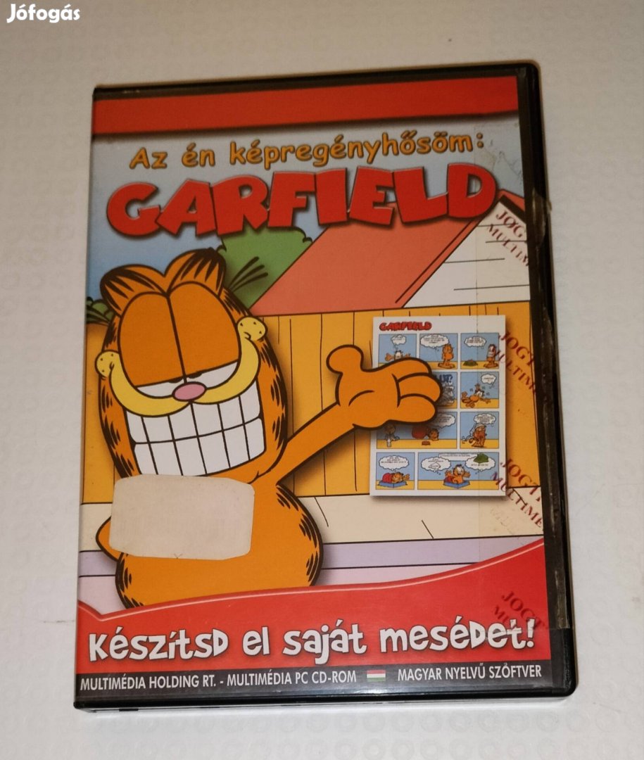 Garfield az én képregényhősöm pc játék készítsd el saját mesédet