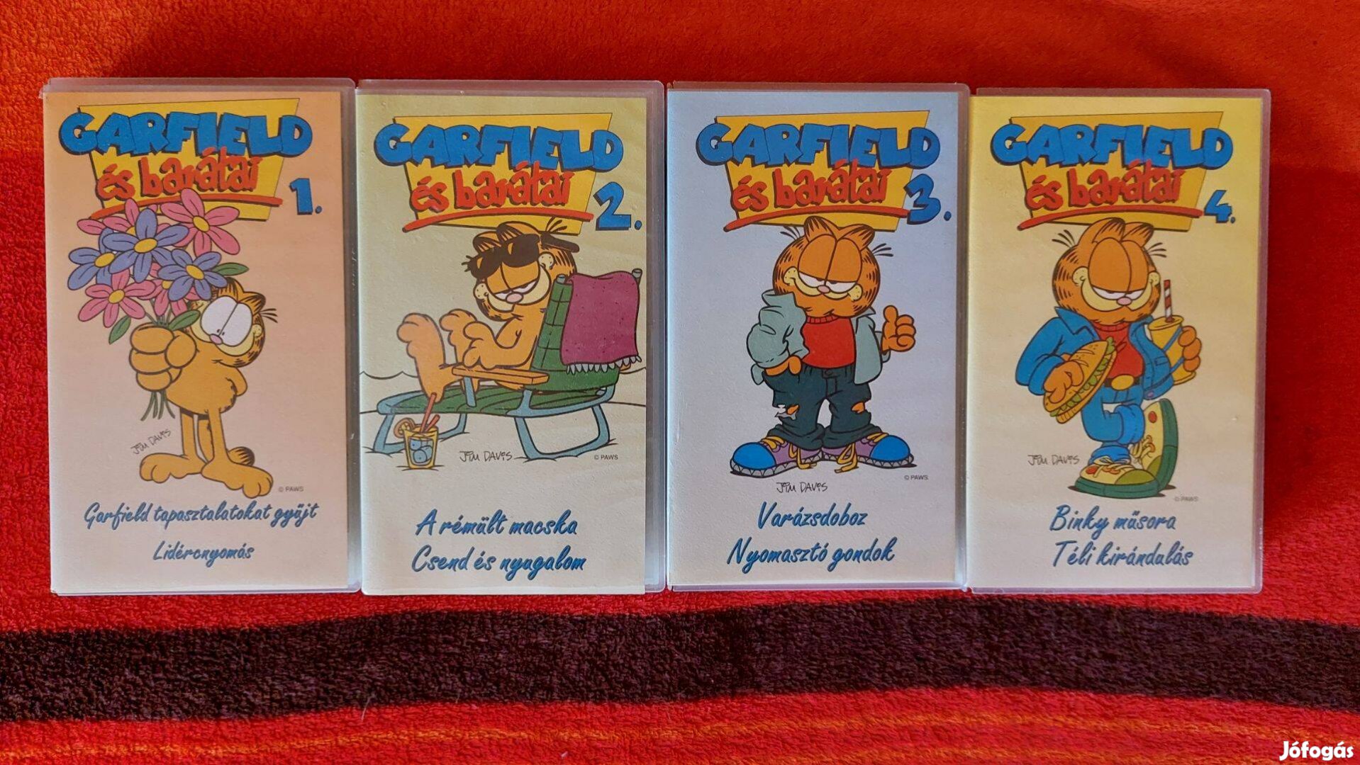 Garfield és barátai 1-4. VHS