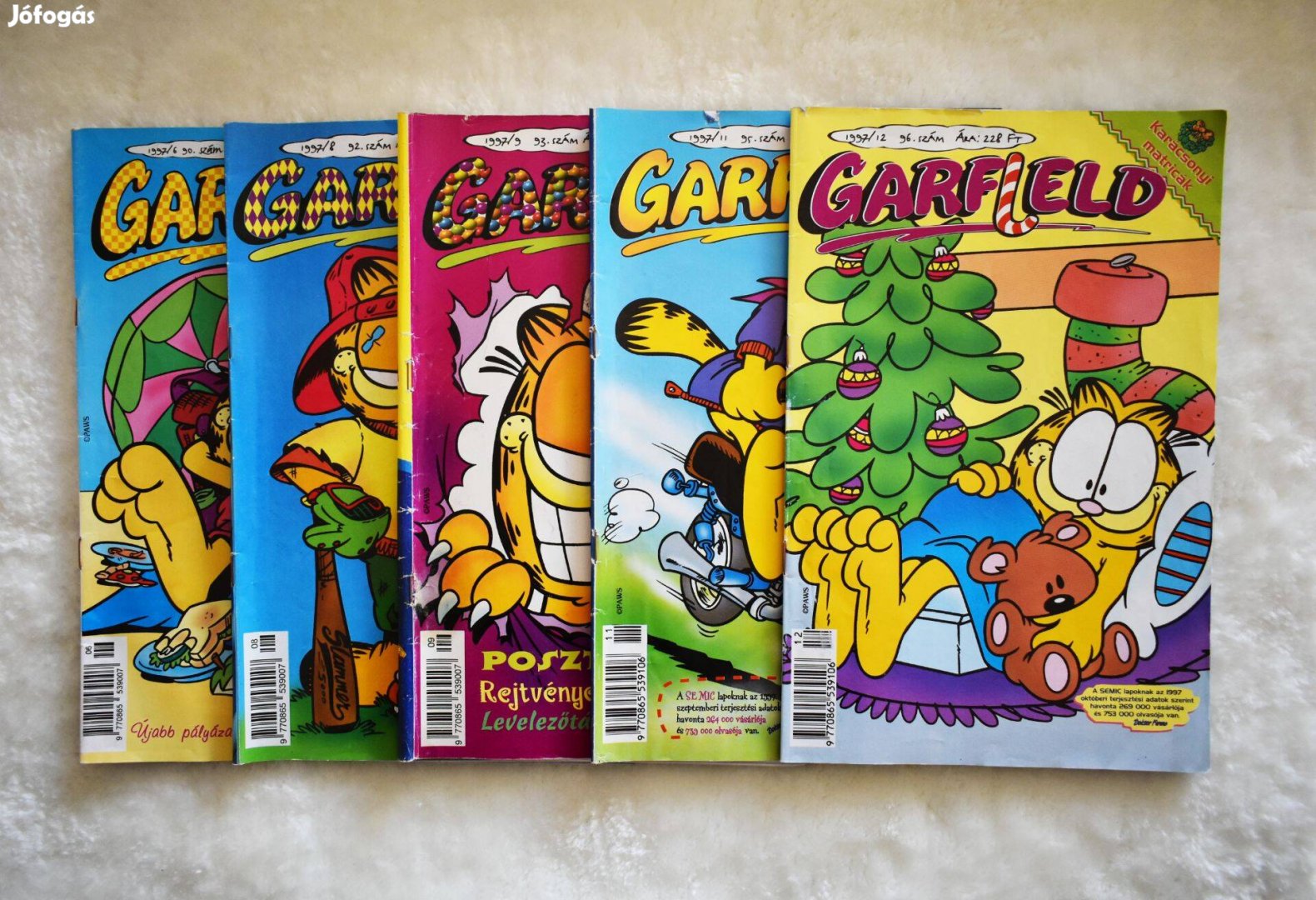 Garfield képregény 1997 / 8 szám