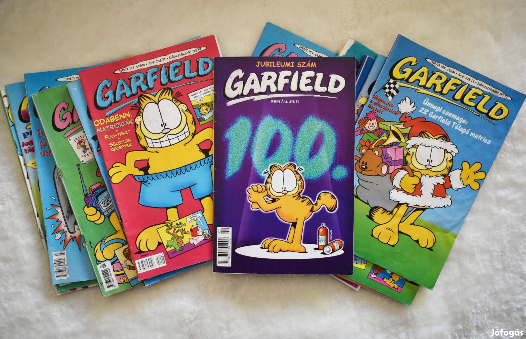 Garfield képregény 1998 teljes évfolyam