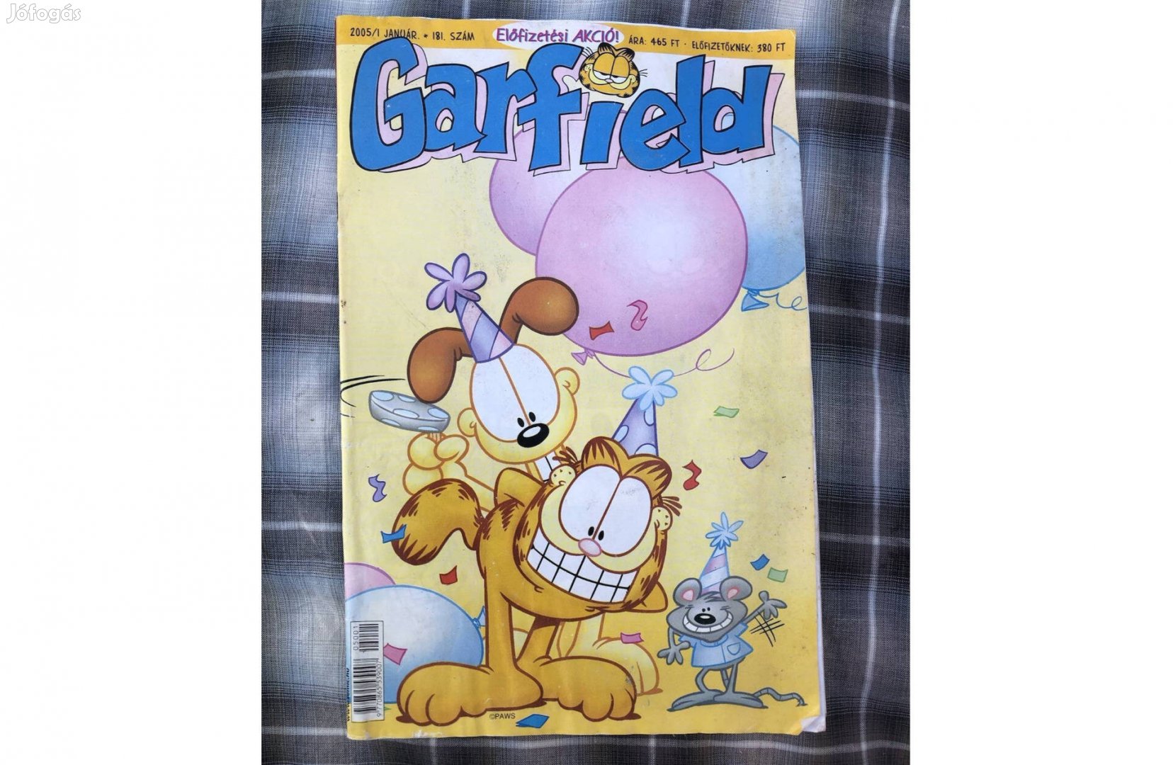 Garfield képregény 650 Ft :Lenti