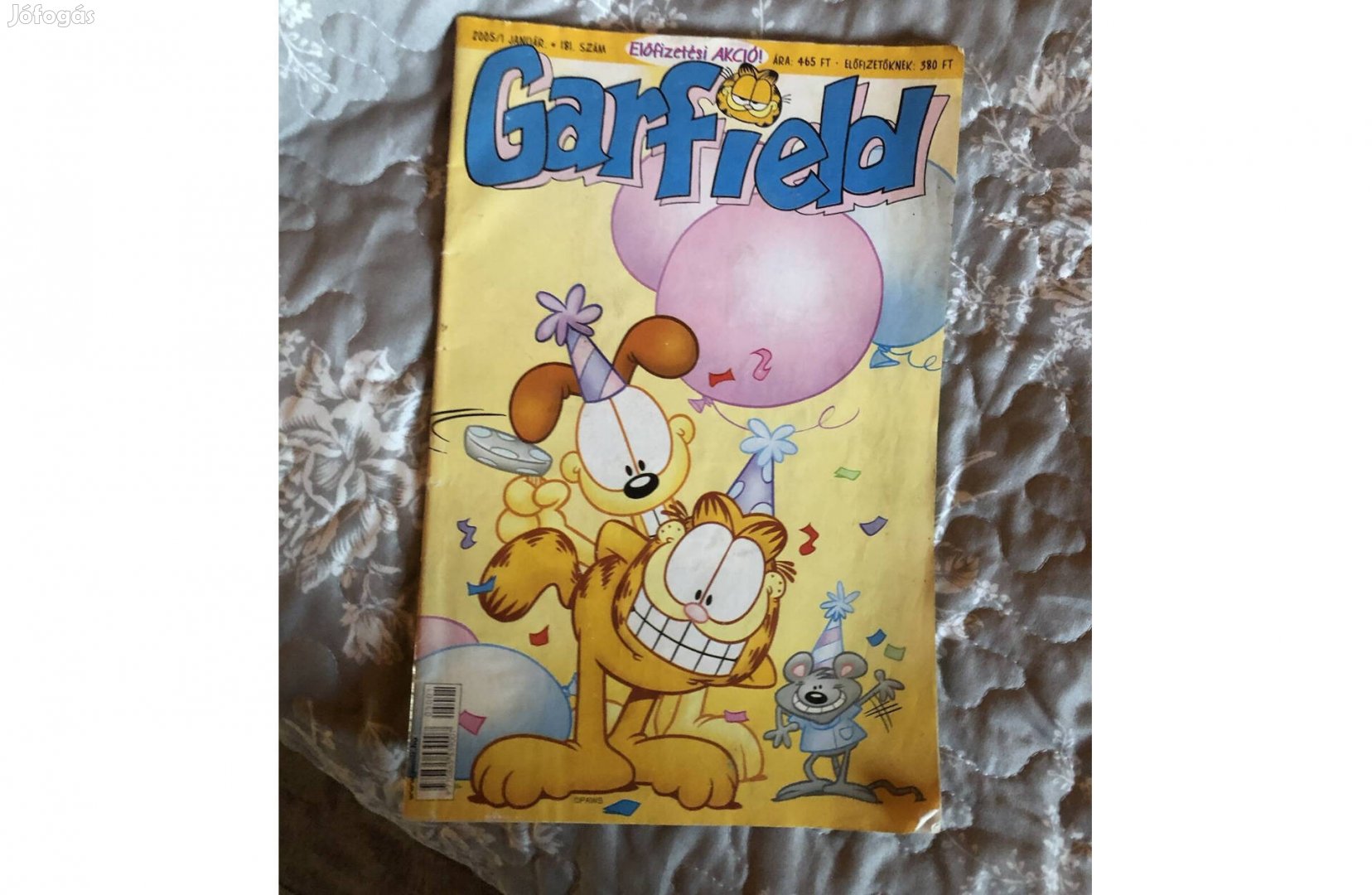 Garfield képregény 850 Ft