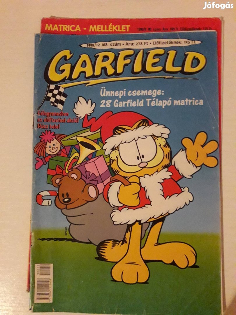 Garfield képregények