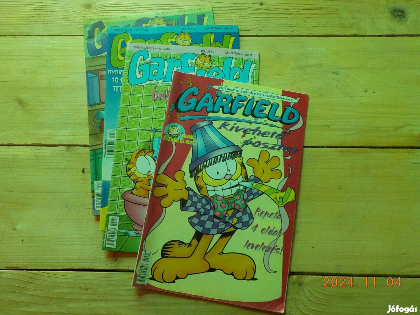 Garfield képregények