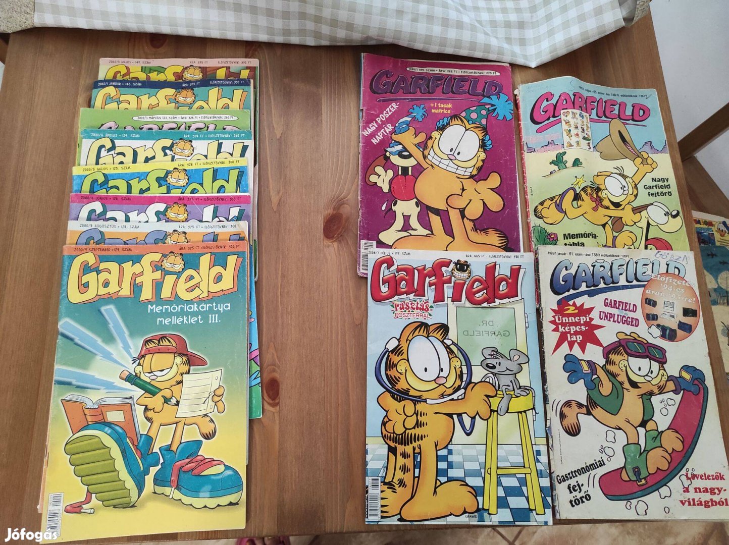 Garfield képregények