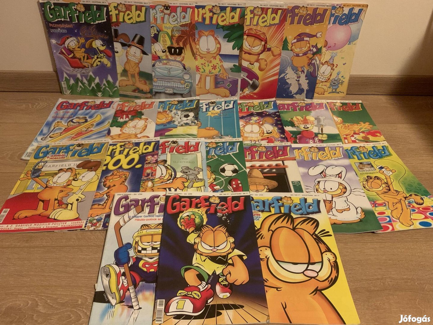 Garfield magazinok 2005-ös és 2006-os képregények (24db)