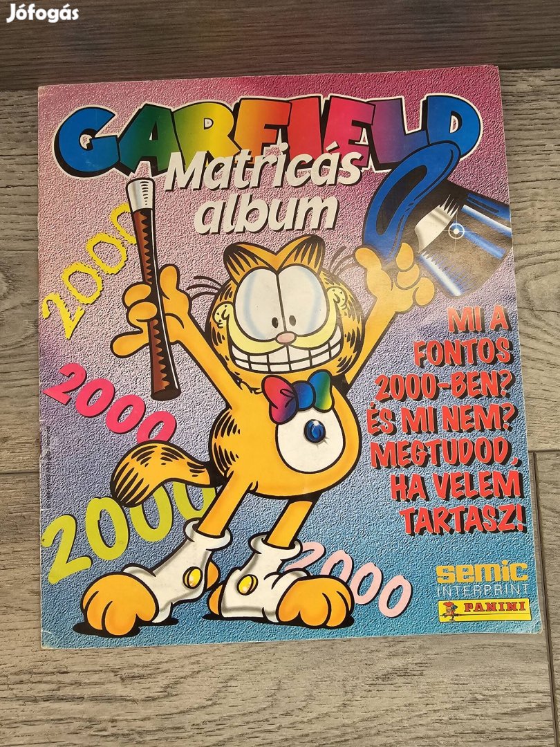 Garfield matricás album (1998 Panini)