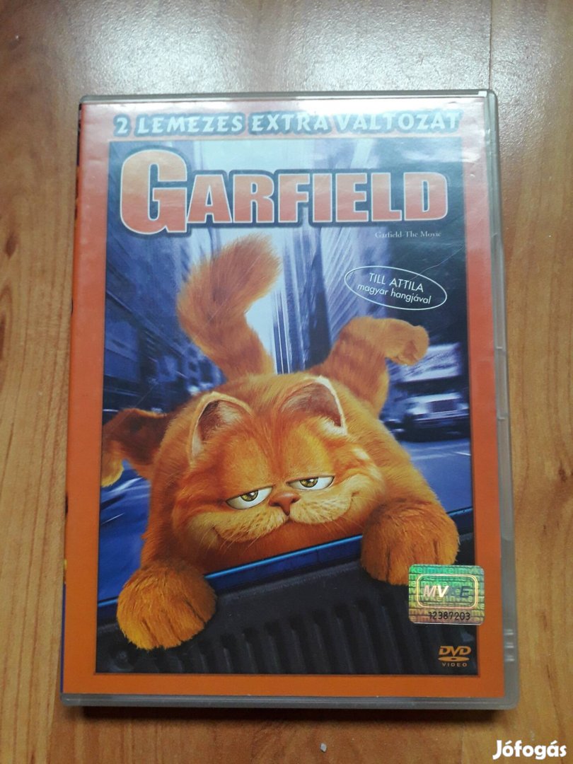 Garfield mozifilm DVD (2 lemezes extra változat)