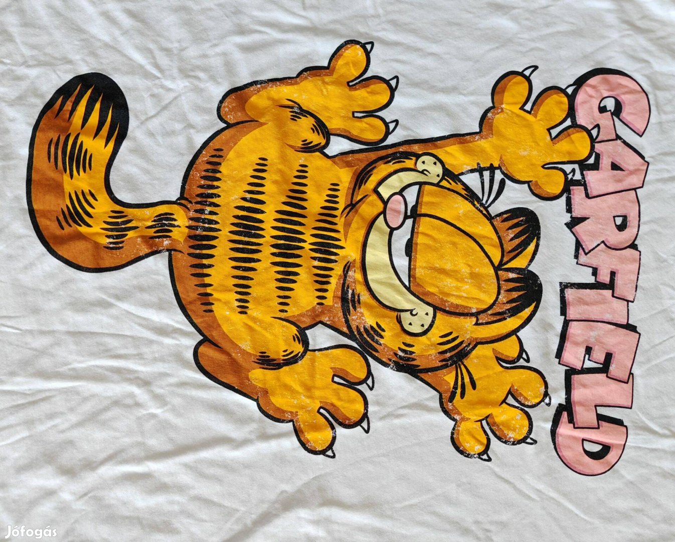 Garfield pamut női póló