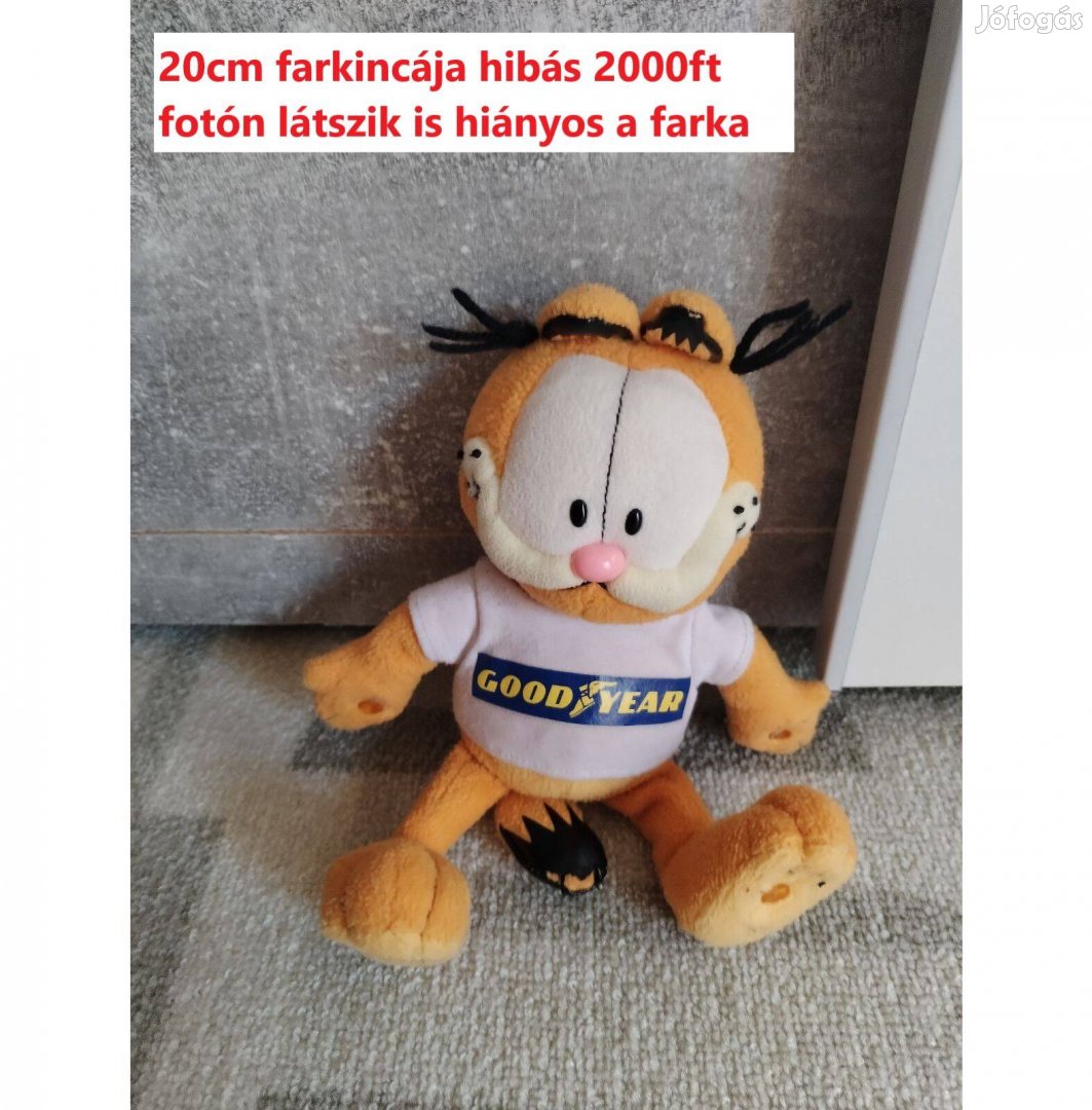 Garfield plüss 20cm