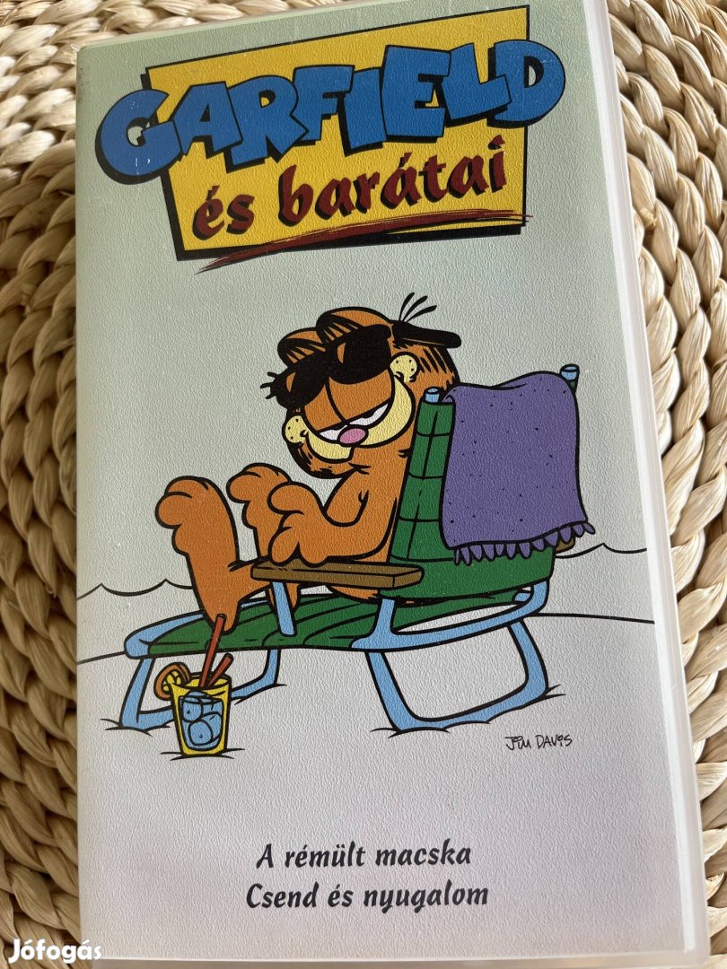 Garfield vhs. - Alsószenterzsébet, Blu-ray, DVD és VHS - Jófogás