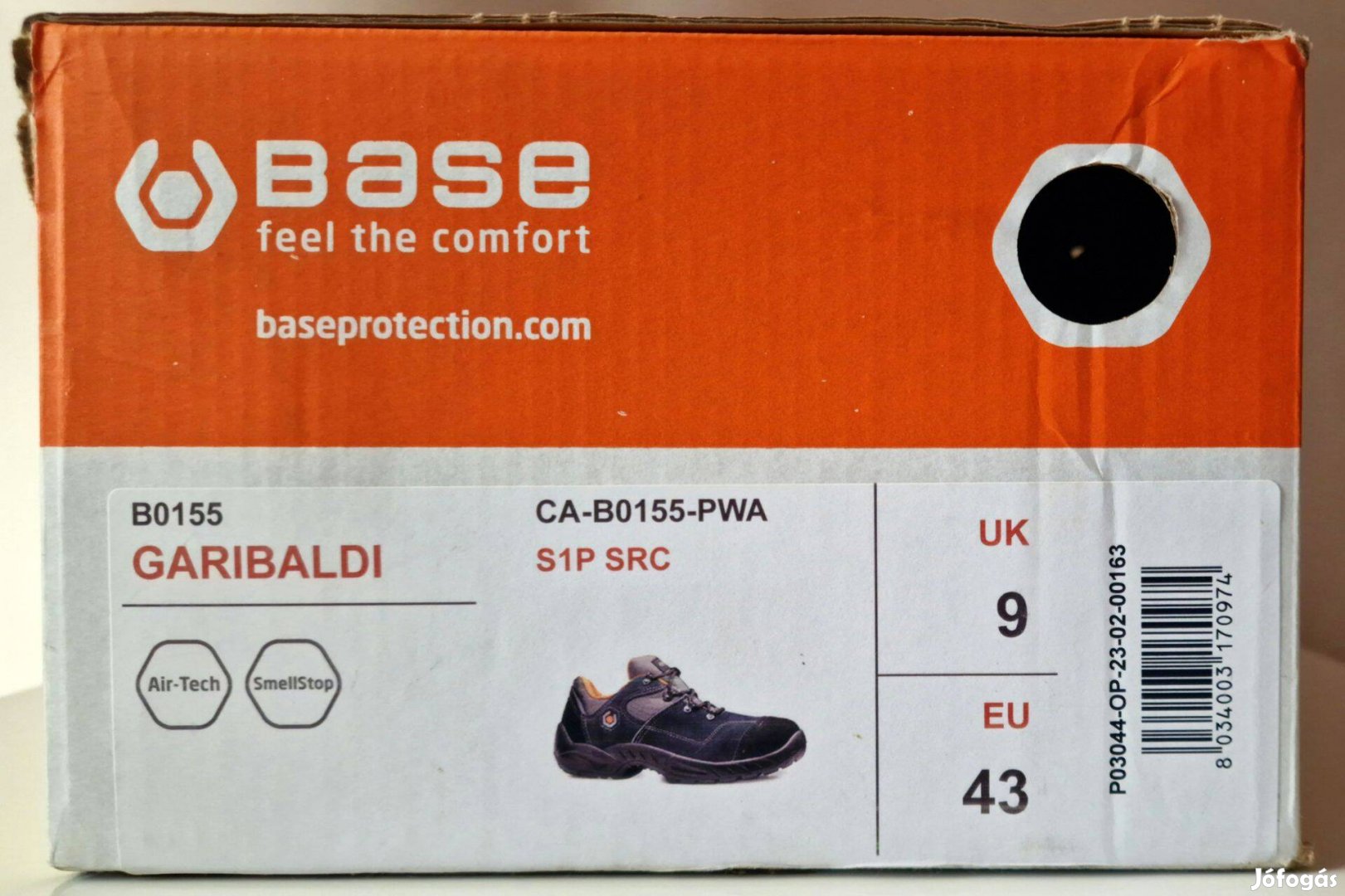 Garibaldi CA-B0155-PWA Munkavédelmi cipő