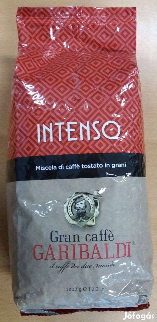Garibaldi Intenso szemes kávé (1kg) gyors, országos szállítás