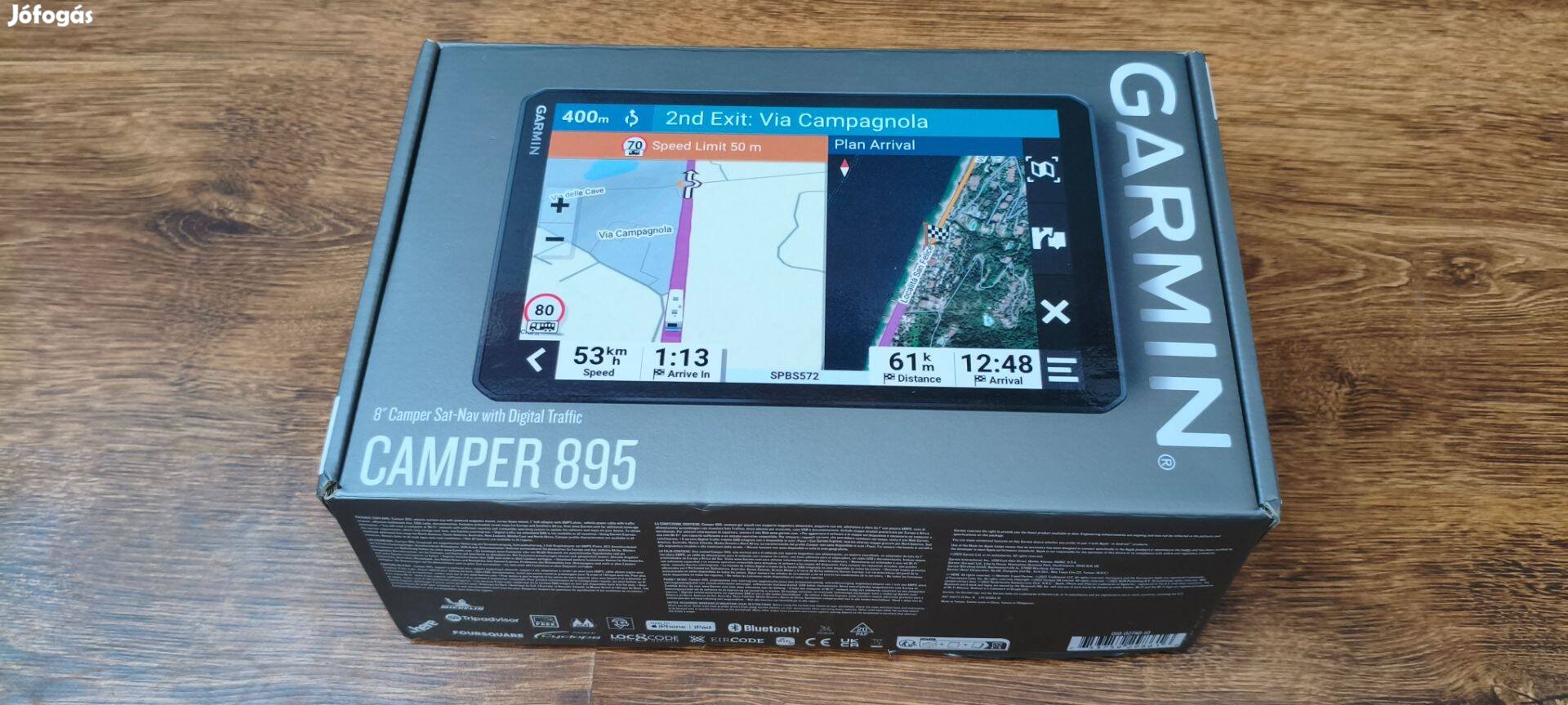 Garmin Camper 895 mt-d gps 8"