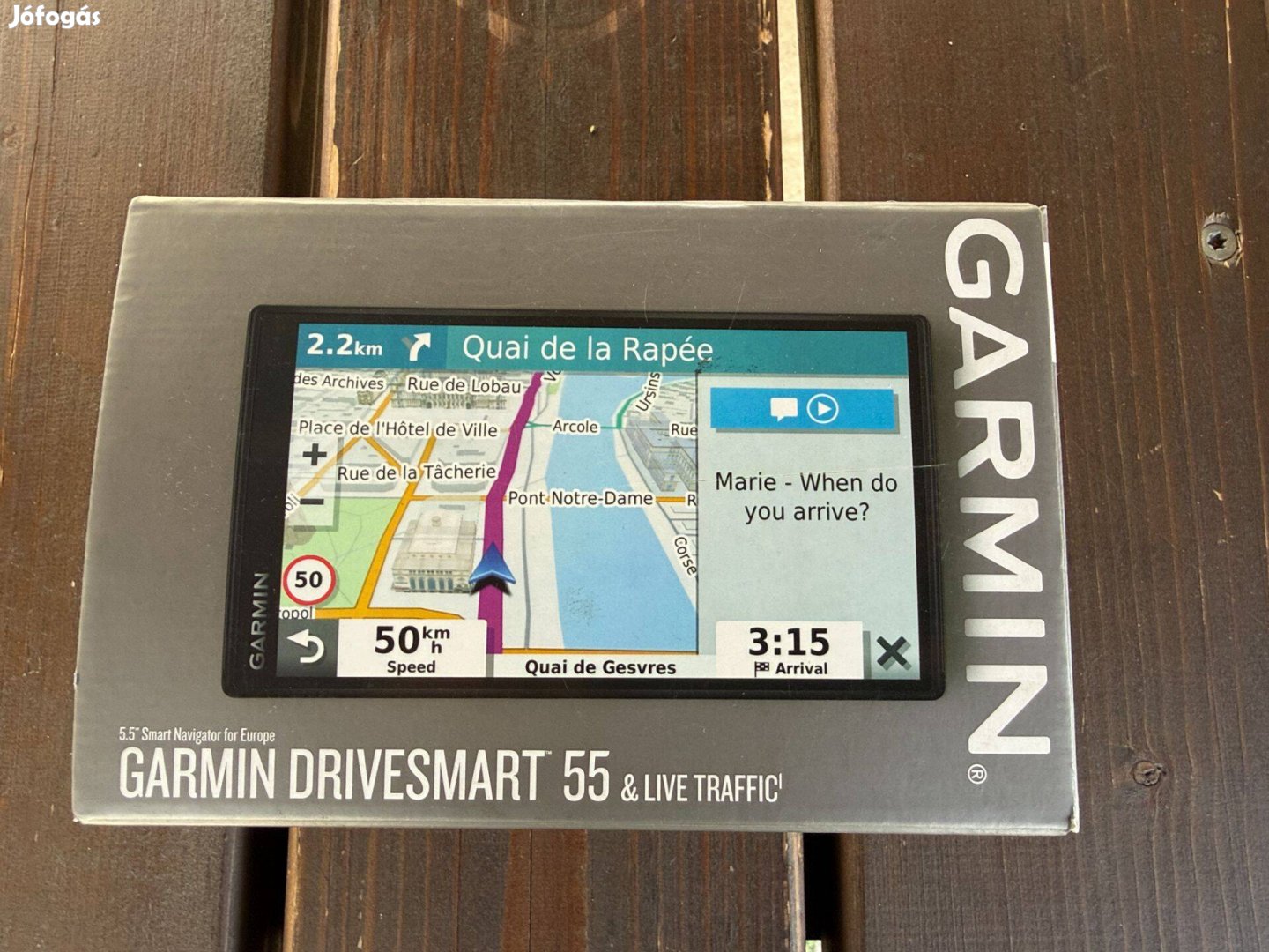 Garmin Drivesmart 55 navigáció,csere is