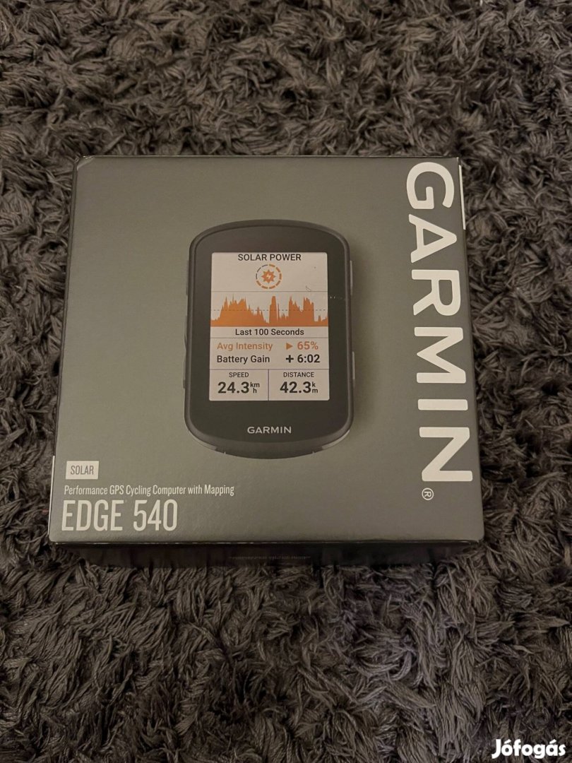 Garmin Edge 540 Solar 2 év garanciával