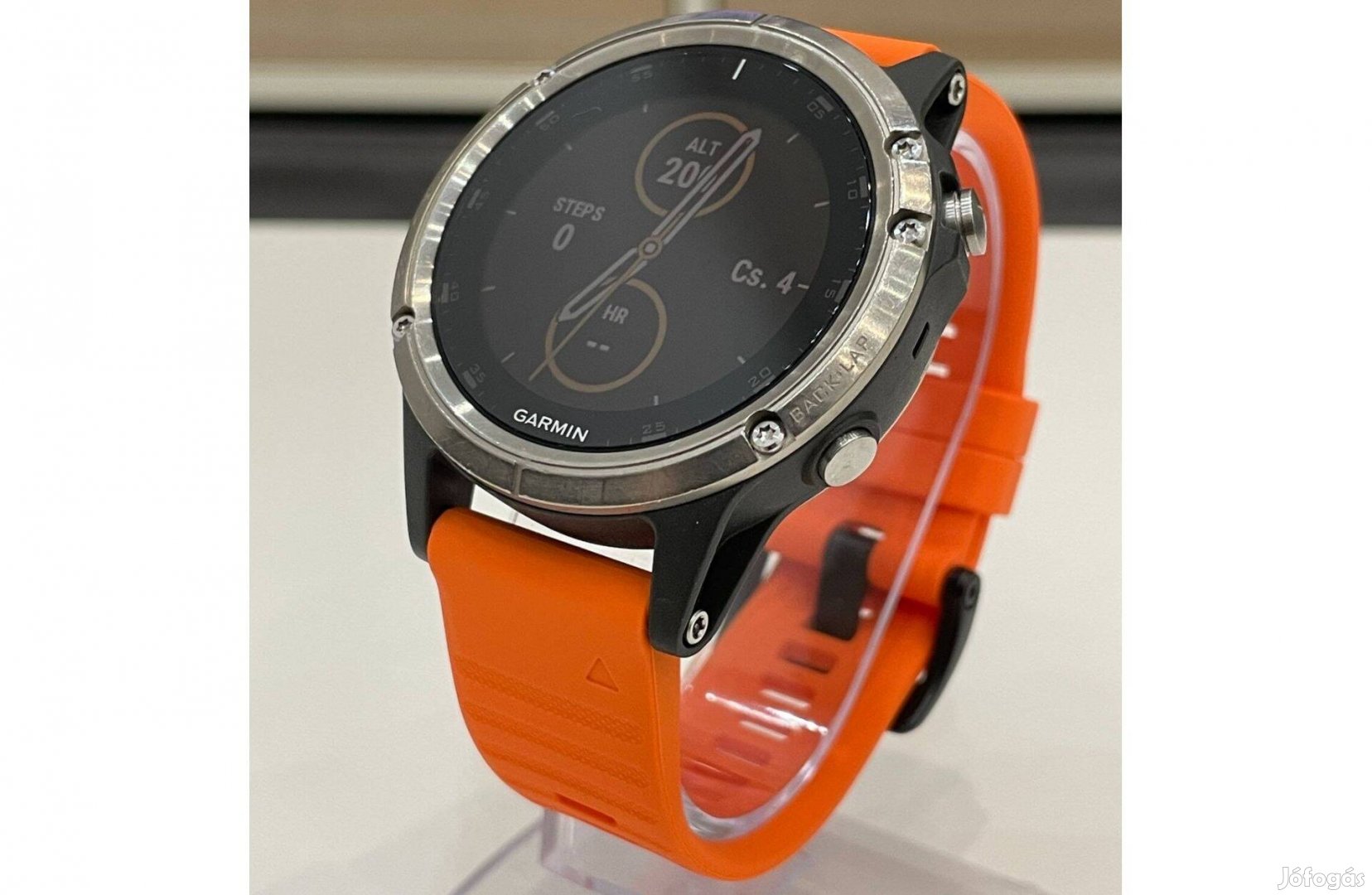 Garmin Fenix 5 Plus Sapphire Titanium sportóra